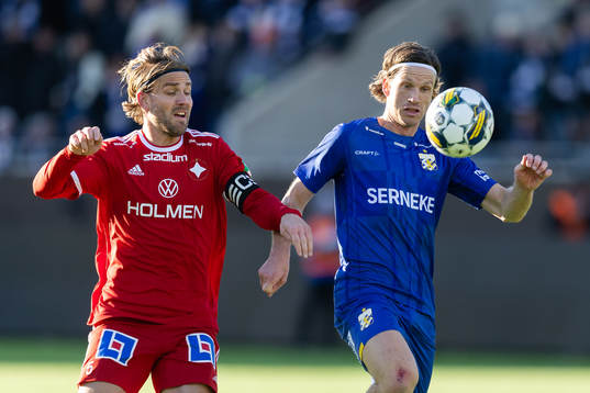 IFK Norrköpings Christoffer Nyman och IFK Göteborgs