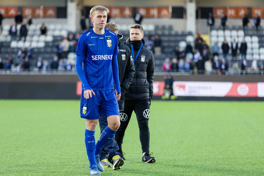 IFK Göteborgs Elias Hagen deppar