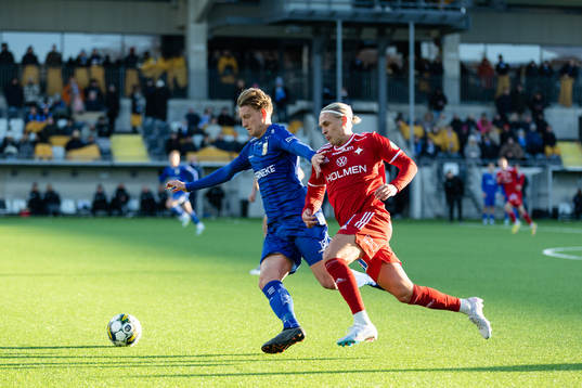 IFK Göteborgs Sebastian Hausner och IFK Norrköpings Arnor