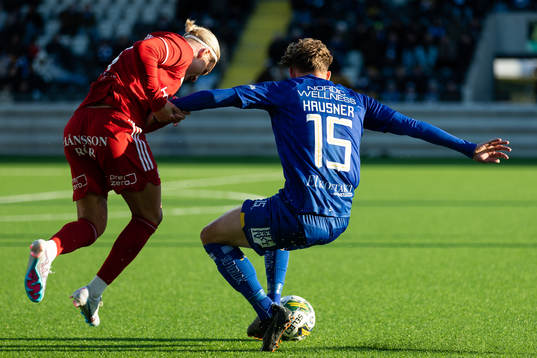 IFK Norrköpings Arnor Sigurdsson och IFK Göteborgs