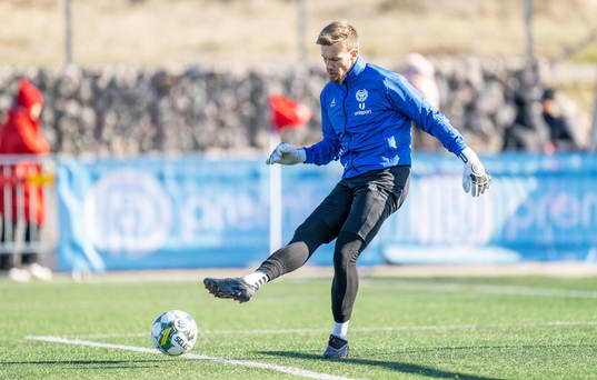 Kalmars målvakt Ricardo Friedrich