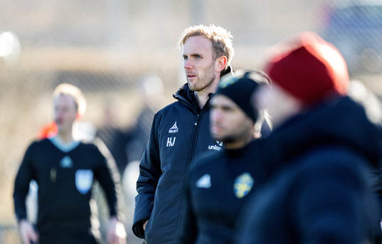 Kalmars tränare Henrik Jensen