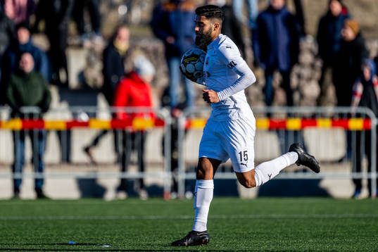 Helsingborgs Amin Al Hamawi jublar