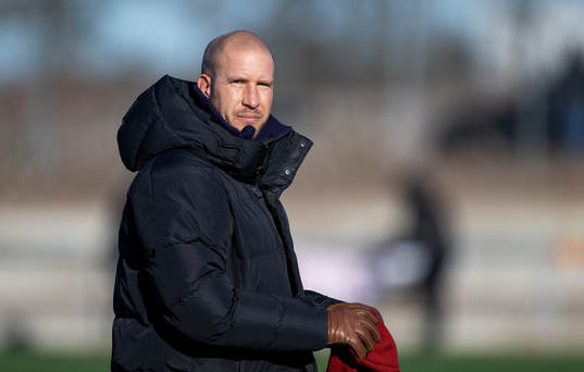 Helsingborgs tränare Mattias Lindström deppar