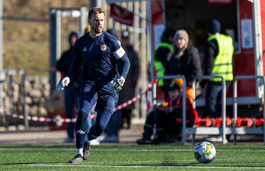 Kalmars målvakt Ricardo Friedrich