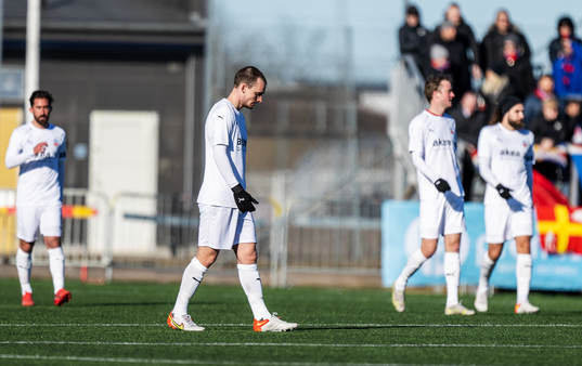 Helsingborgs spelare deppar