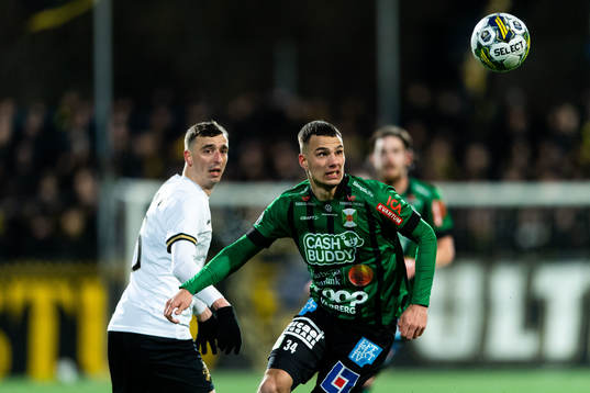 AIKs Jetmir Haliti och Varbergs Assad Al Hamlawi