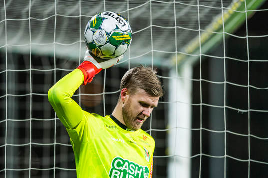 Varbergs målvakt Fredrik Andersson