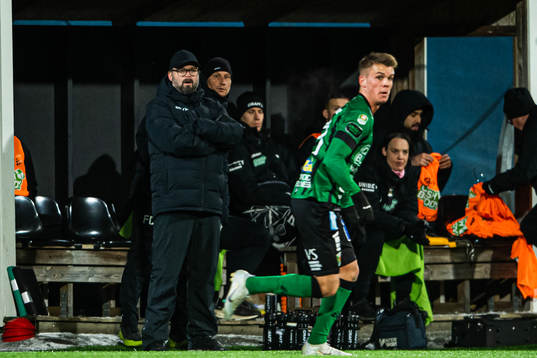 Varbergs huvudtränare Joakim Persson