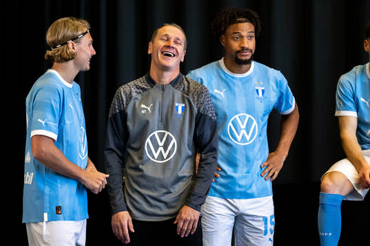 Malmö FFs Sebastian Nanasi, assisterande tränare Nikola