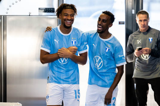 Malmö FFs Joseph Ceesay och Taha Ali