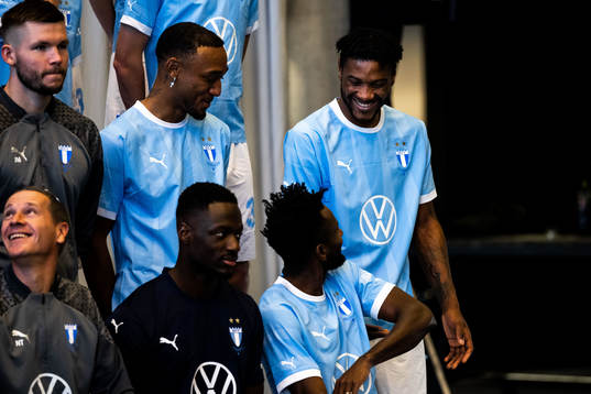 Malmö FFs Derek Cornelius och Samuel Kotto