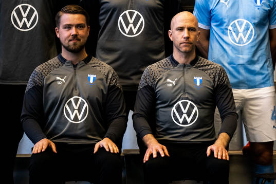 Malmö FFs Assisterande tränare Theodor Olsson och