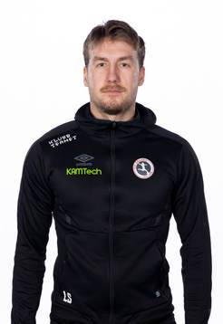 Örebros Lucas Skoog.  Fystränare