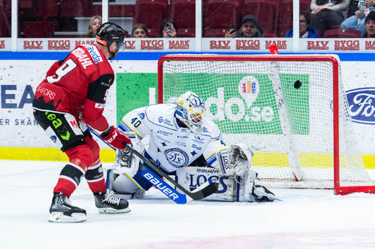 Malmö Redhawks Kim Rosdahl med straff med Leksands