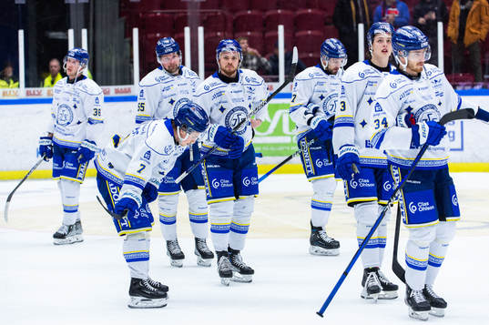 Leksands spelare deppar