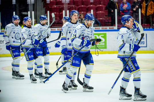 Leksands spelare deppar