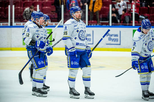 Leksands Kalle Östman, Jonas Ahnelöv och Marcus Karlberg