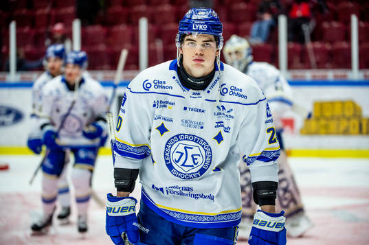 Leksands Lian Bichsel deppar med lagkamraterna