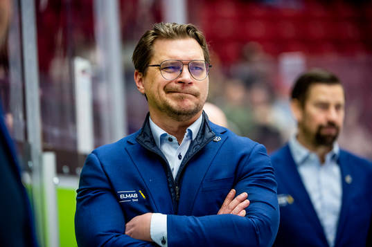 Leksands tränare Björn Hellkvist deppar