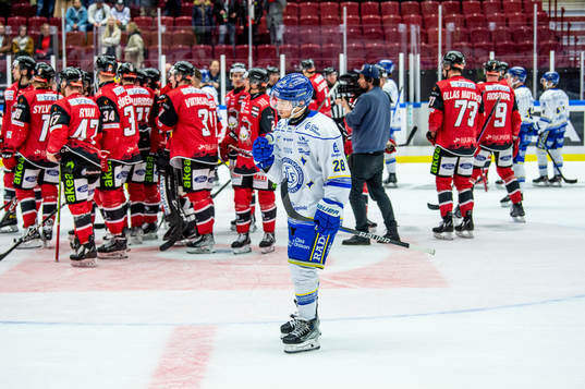 Leksands Justin Glenn Kloos deppar