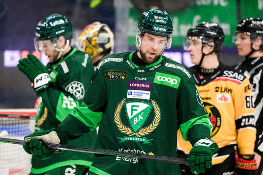 Färjestads Henrik Björklund deppar