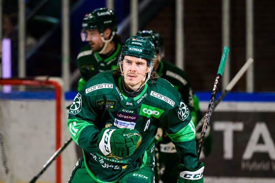 Färjestads Joakim Nygård jublar