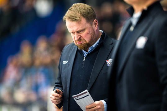 Linköpings tränare Klas Östman deppar