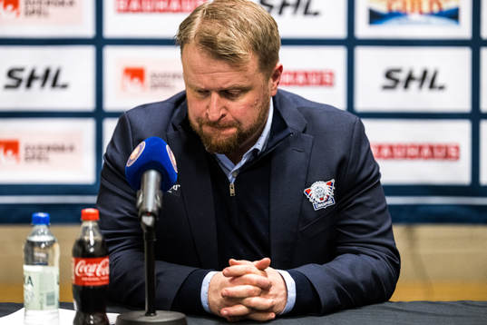 Linköpings tränare Klas Östman deppar