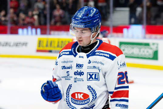 Oskarshamns Lukas Pilö deppar