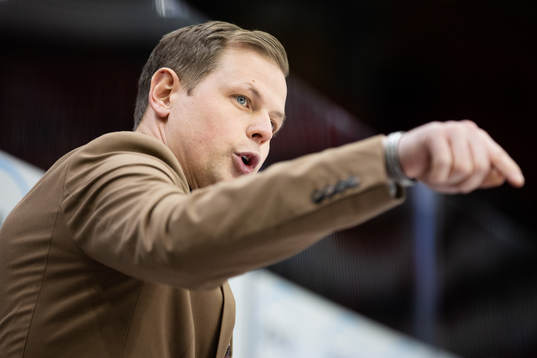 Oskarshamns tränare Martin Filander