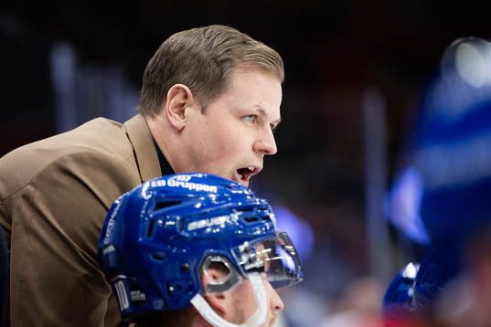 Oskarshamns tränare Martin Filander