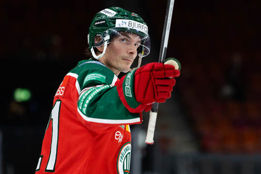 Frölundas Loui Eriksson tackar publiken