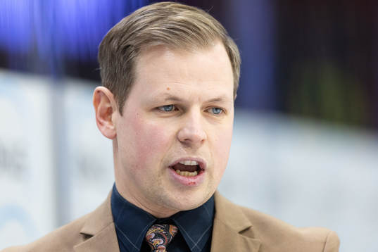 Oskarshamns tränare Martin Filander