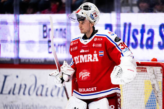 Timrås målvakt Jacob Johansson