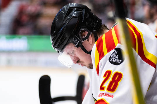 Brynäs Oscar Birgersson deppar
