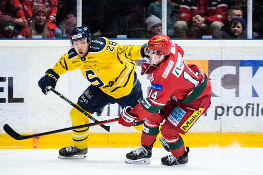 Södertäljes Emil Alba och Modos Jakob Noren