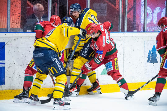 Södertäljes Viktor Liljegren och Modos Jakob Noren