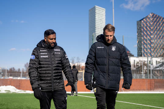 Tillfälliga huvudtränarna Alexander Tengryd och William