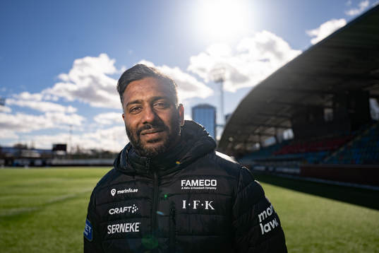 Tillfälliga huvudtränaren William Lundin