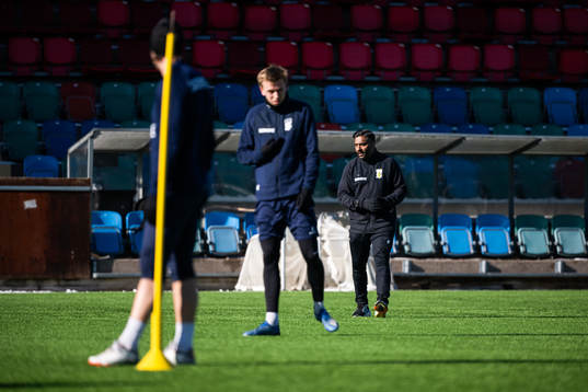 Tillfälliga huvudtränaren Alexander Tengryd
