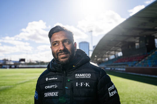 Tillfälliga huvudtränaren William Lundin