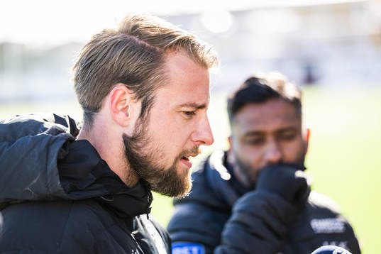 Tillfälliga huvudtränarna William Lundin och Alexander