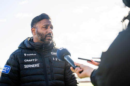 Tillfälliga huvudtränaren Alexander Tengryd
