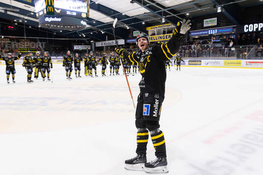 Västerås Jimmie Jansson Lorek jublar