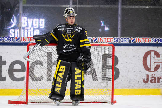 Västerås målvakt Johan Gustafsson