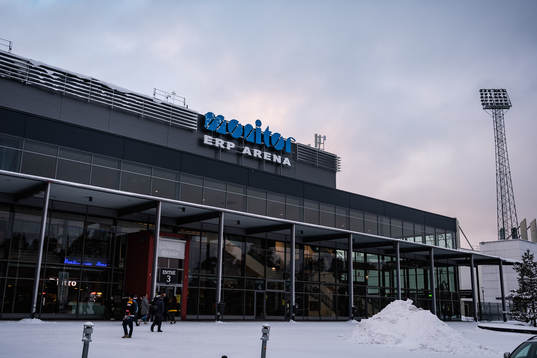 Vy över Monitor ERP Arena