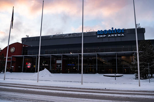 Vy över Monitor ERP Arena