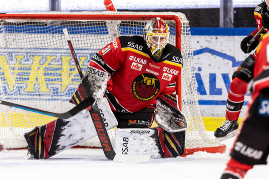 Luleås målvakt Matteus Ward