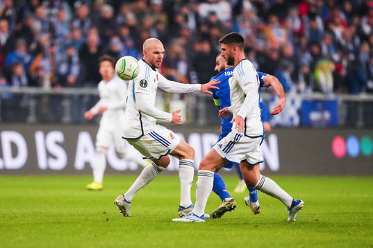 Marcus Danielson and Carlos Moros Gracia of Djurgården